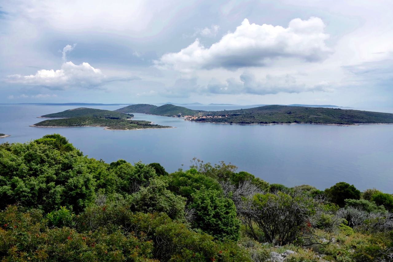 Wandern mit Aussicht, das Inselarchipel von Losinj