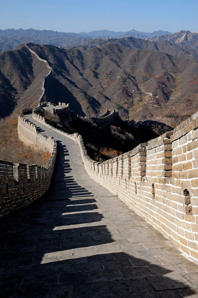 chinesische große mauer wandern, great wall hiking