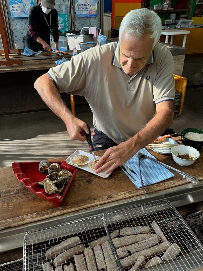 Uoichi Uoza Seafood Grillrestaurant, Kitsuki Kyushu