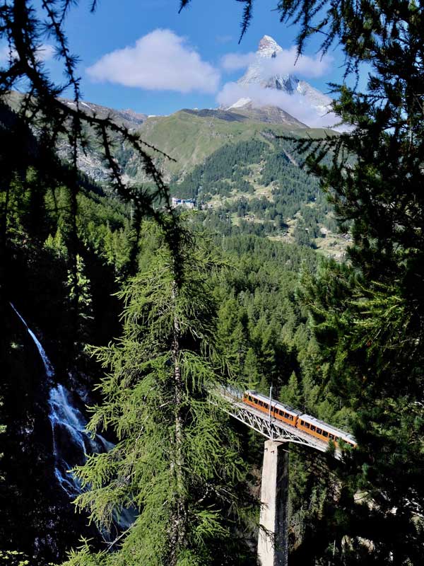  Gornergratbahn Brücke Zermatt