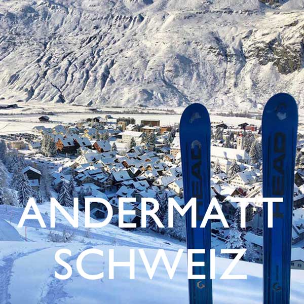 Andermatt Skifahren Winterurlaubt