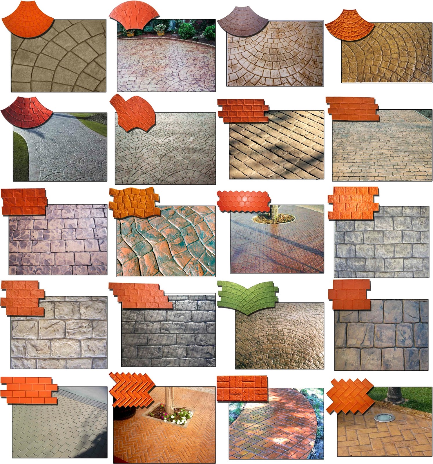 Hormigón impreso y pavimentos precios m2 - Galistar