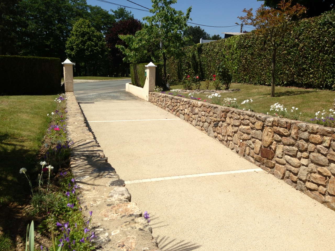 Hormigón árido visto desactivado - Precios m2 - Galistar