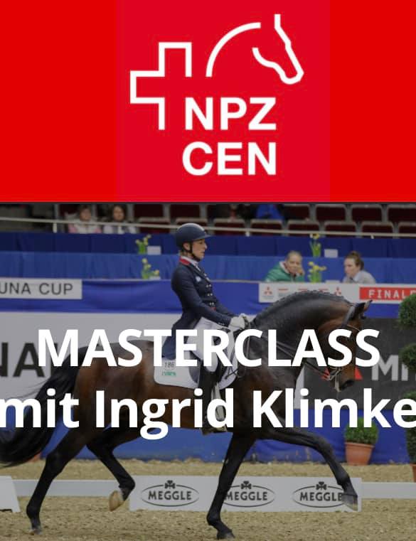 "Gready" ein Teil von Ingrid Klimke Masterclass in Bern