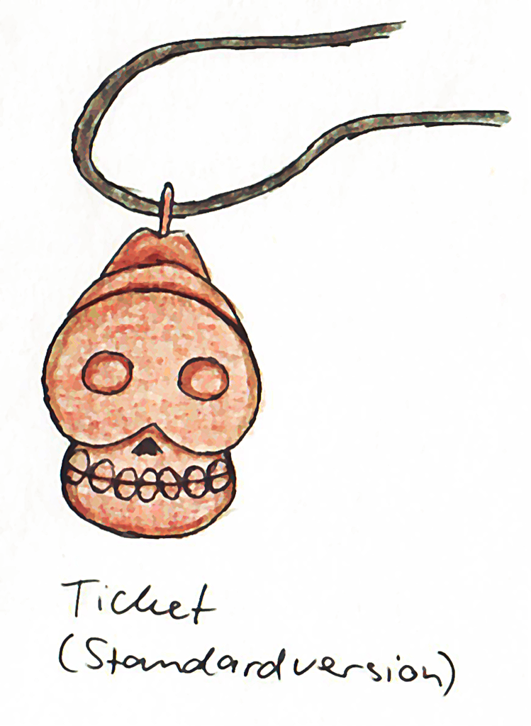 Ticket-Amulett