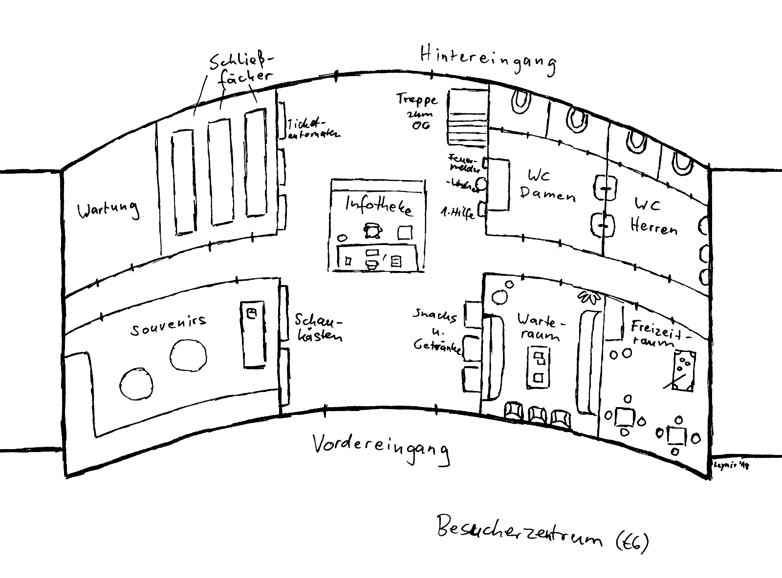 Besucherzentrum EG