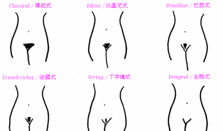 Waxing, hot wax hair removal, bikini hair removal, Brazilian hair removal,Le Boudoir Taipei,芙洛坊