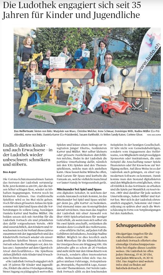 Wochenblatt vom 06.05.2021