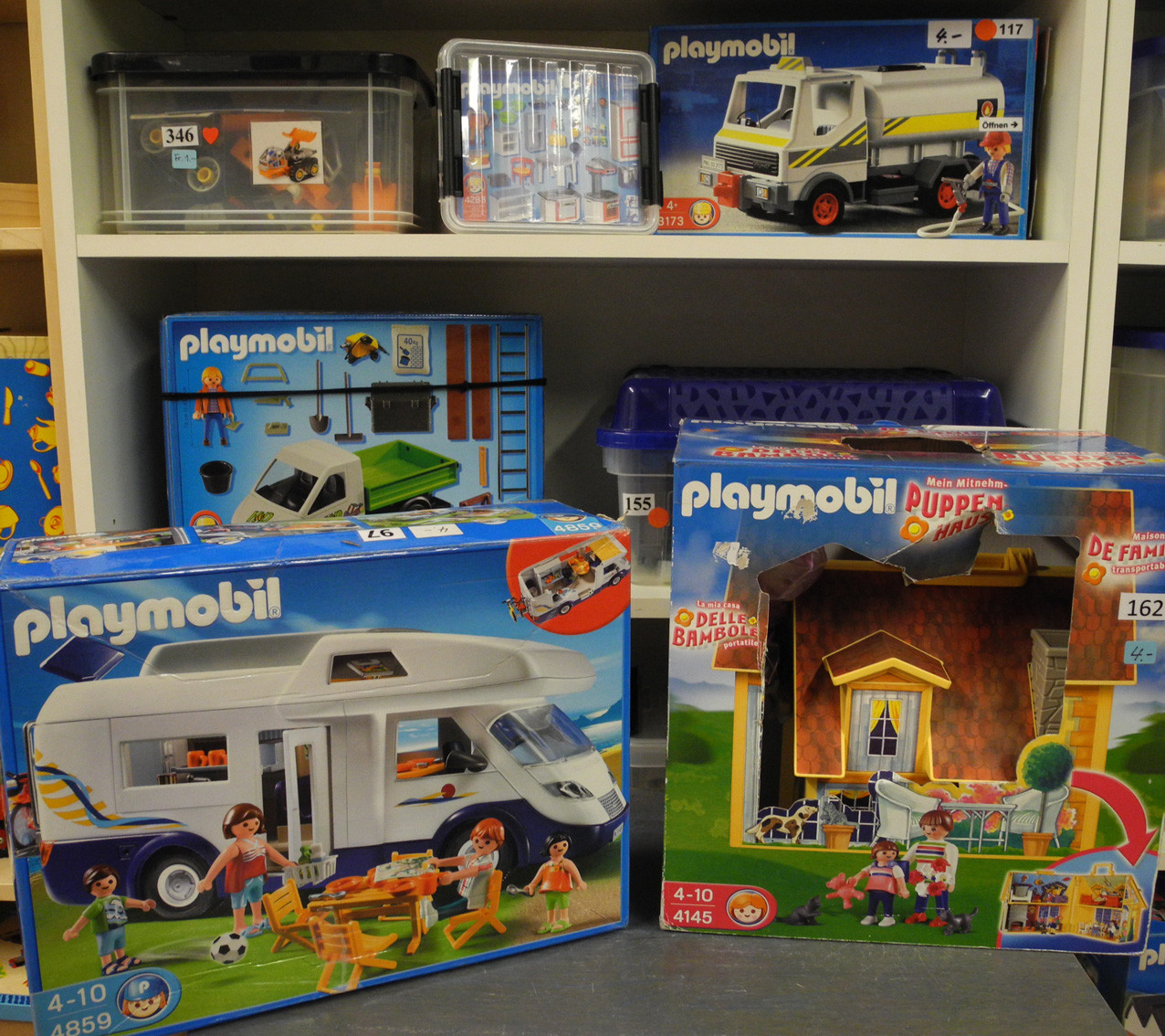 Playmobil, Lego-Duplo