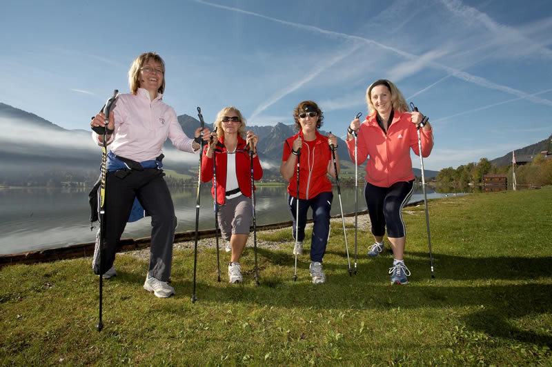 Nordic Walking rund um den Walchsee