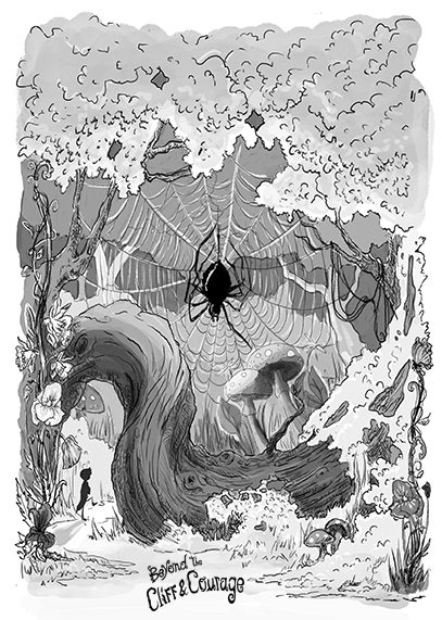 insects, book illustration, books cover , drawing, chapter illustration, fantasy, epic, spiders, heroes, story, novel, kindle book