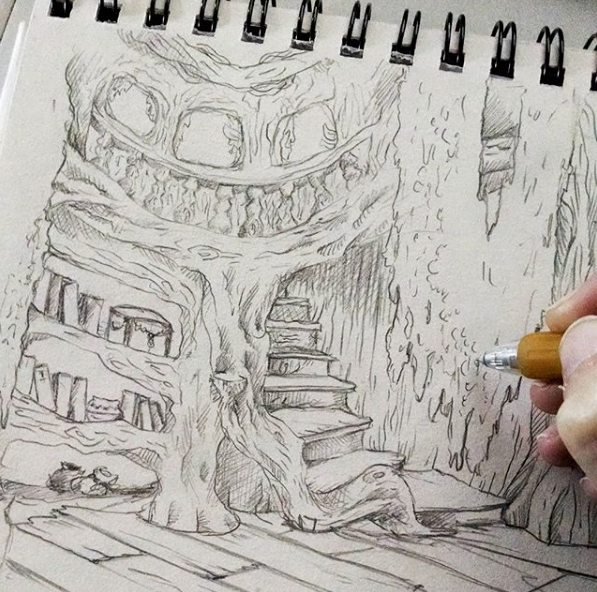 Interior Design For Chapter Illustration Vanessa Bettencourt Art Books