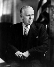 Marshall als Außenminister 1948 (Bild: Truman Library)