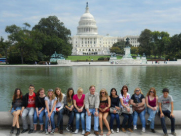 Der Besuch am Capitol in Washington gehört traditionell zum Rahmenprogramm beim Loudoun-Besuch. Bild: George C. Marshall Int'l Center