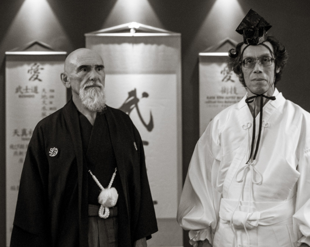 Sensei Maharishi Sathyananda e Gassan Sadatoshi
