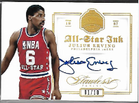 JULIUS ERVING / All-Star Ink - No 14  (#d 1/10)