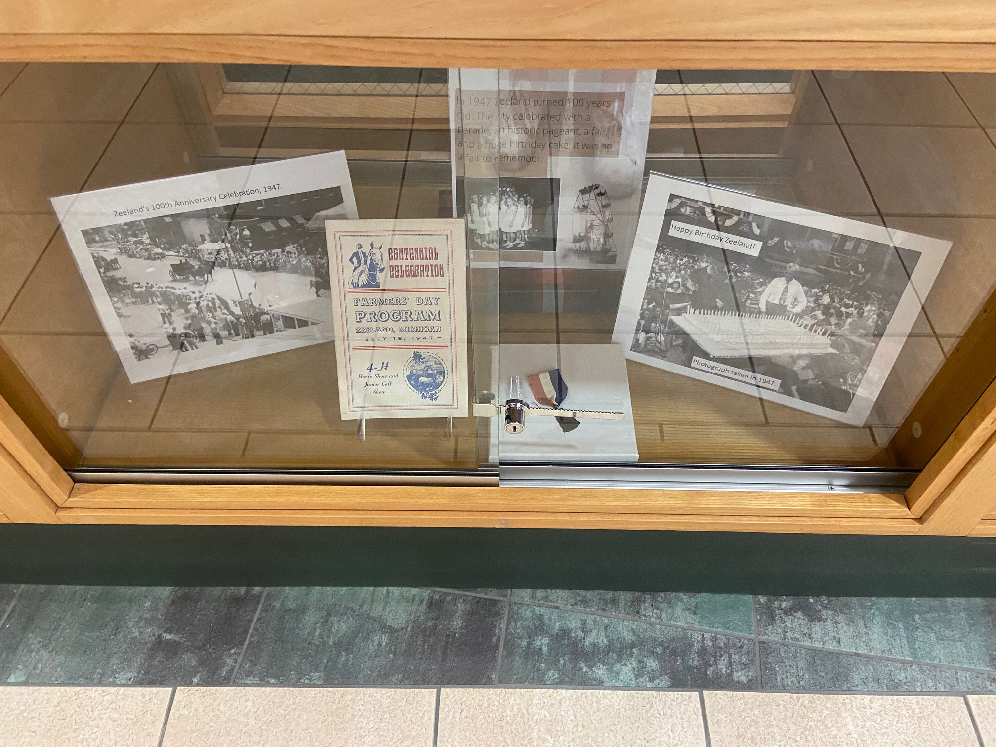 New Exhibit at Howard Miller Library Zeeland Historical Society