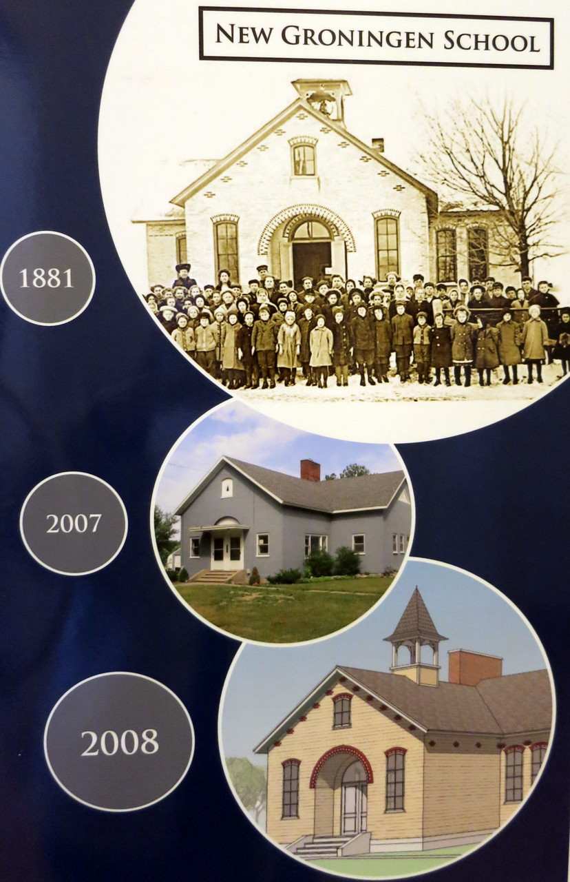 Historic New Groningen Schoolhouse Zeeland Historical Society