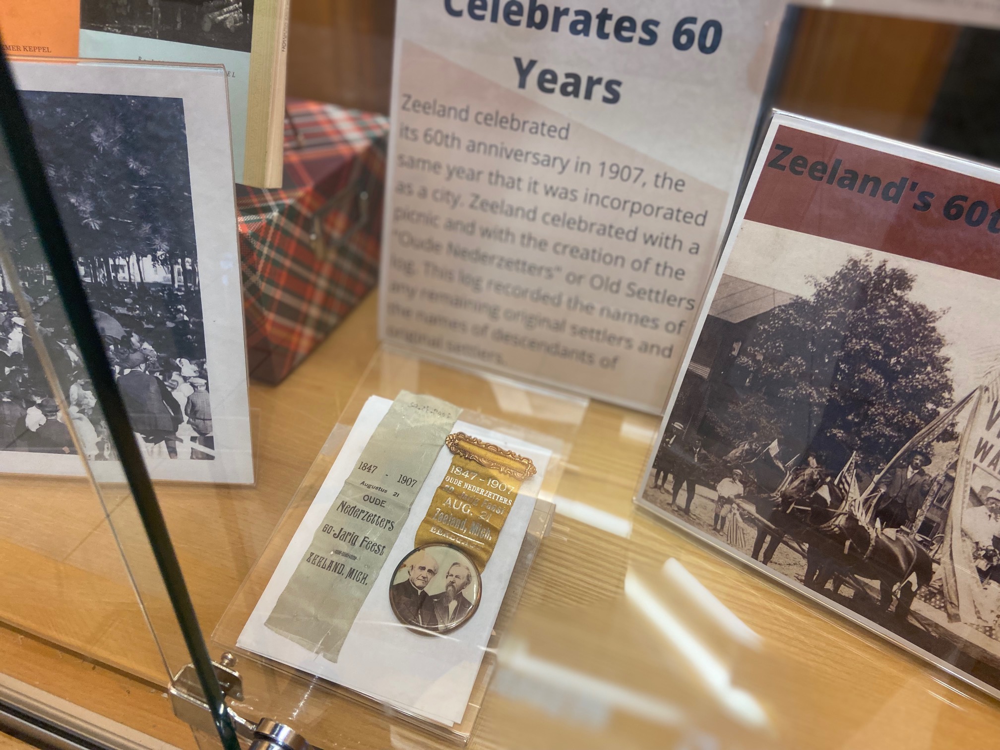 New Exhibit at Howard Miller Library Zeeland Historical Society