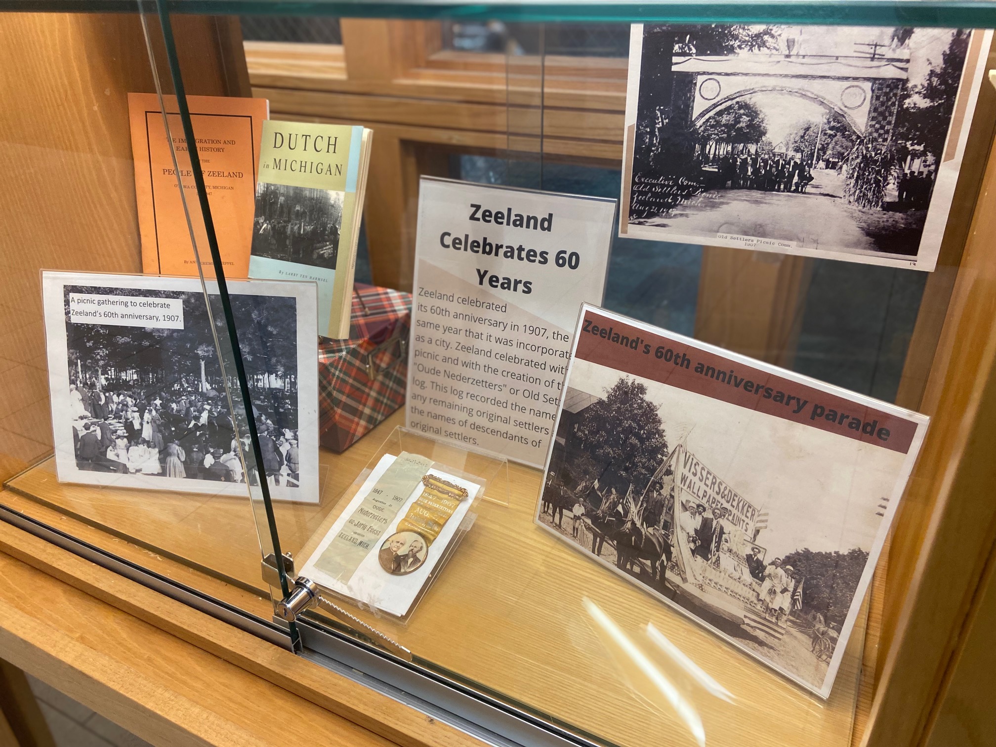 New Exhibit at Howard Miller Library Zeeland Historical Society