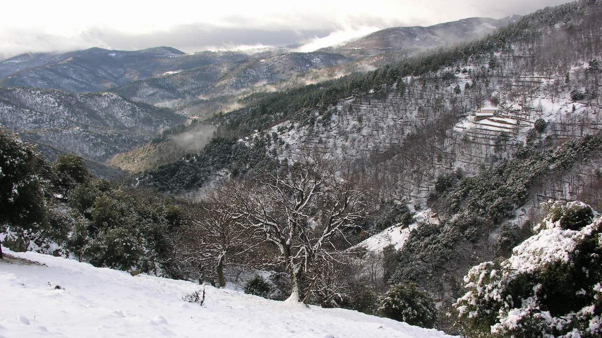 Cet hiver, un beau manteau de neige a recouvert toute la montagne. C'est un évènement annuel de plus en plus éphémère.