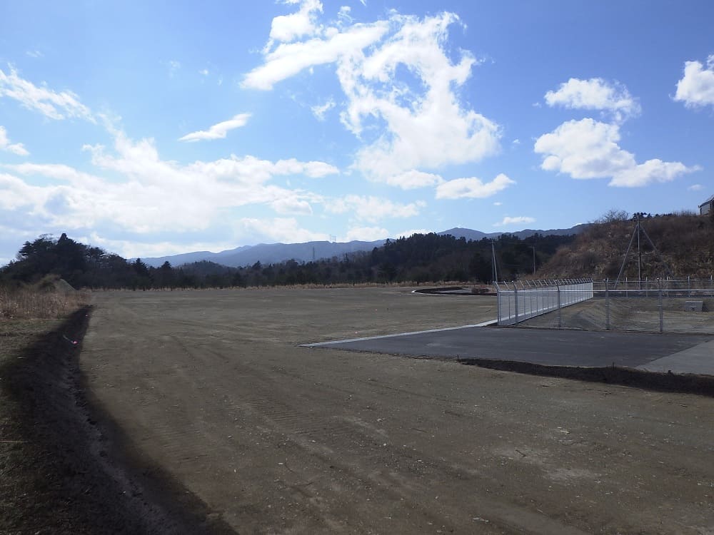 広野町工業団地拡張箇所造成工事