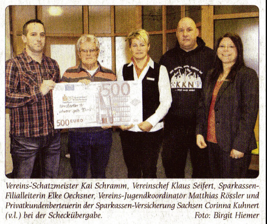 KKN unterstützt NSV beim Voting Dezember 2012