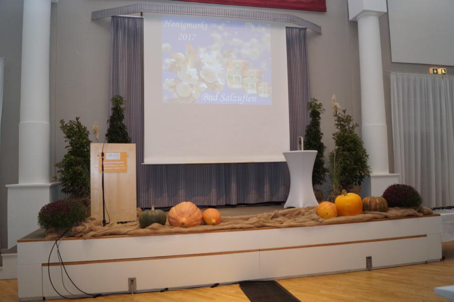 Die Bühne im großen Kurhaussaal
