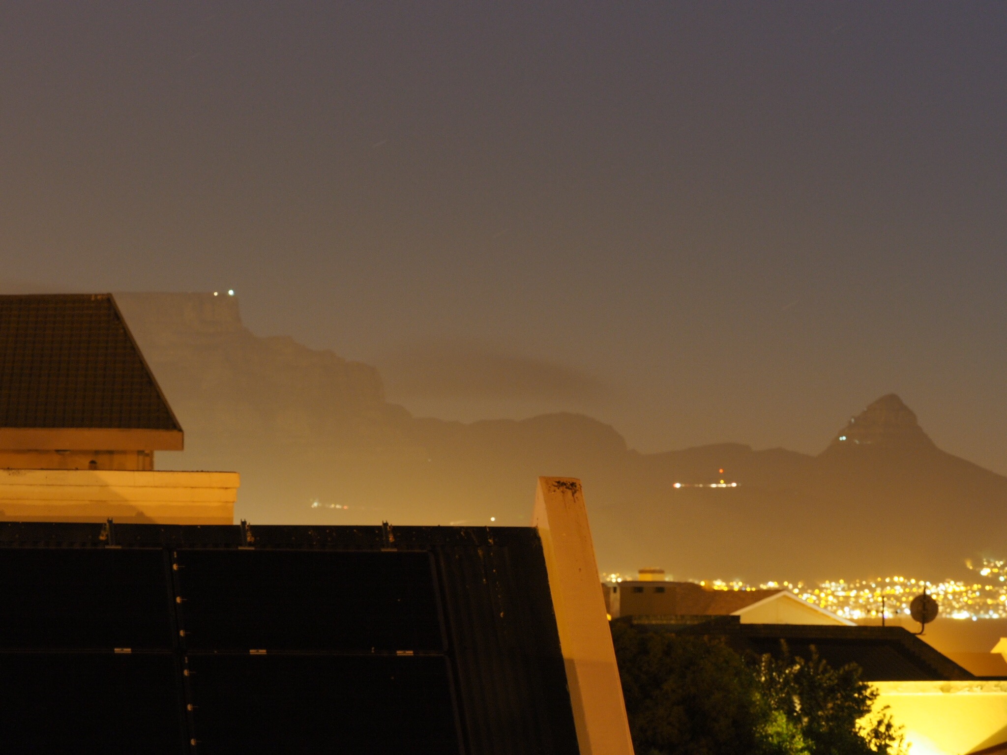 Nacht am Tafelberg
