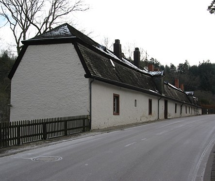 Wohn- und Wirtschaftsgebäude des ehemaligen Pluwiger Hammer (Blick von Norden)