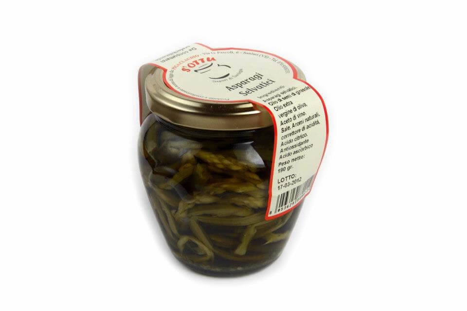 Asparagi selvatici sott'olio S'Ottu - Le Delizie di Buono!