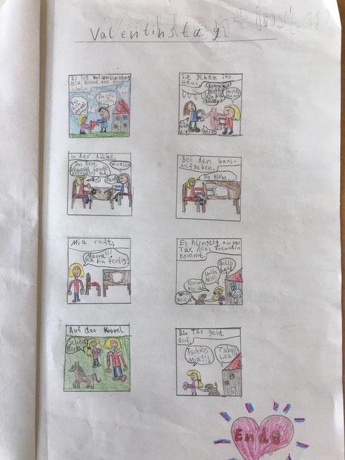 Ein Comic Von Dana Grundschule Rastede Kleibrok