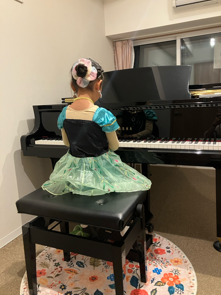 かえピアノ財団音楽教室のレッスン風景