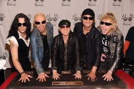 recente immagine scorpions in una premiazione