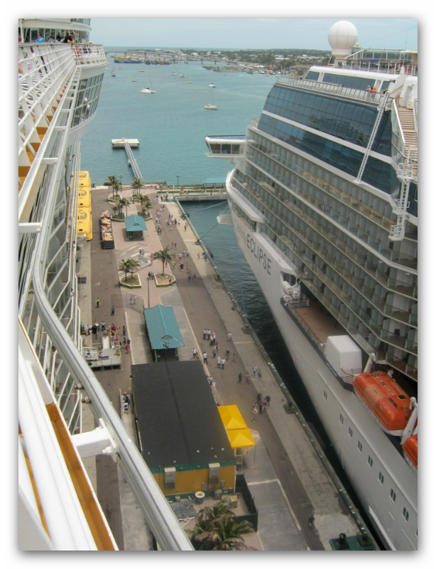 ...an Bord der... "OASIS of the SEAS"