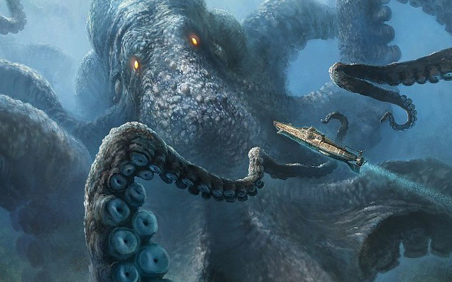 liste des animaux fantastiques legendaires kraken