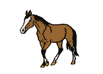 gif anime cheval