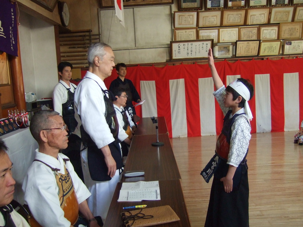 選手宣誓　宮川和己選手