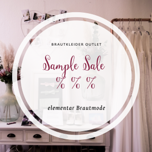Brautmode Outlet 2019