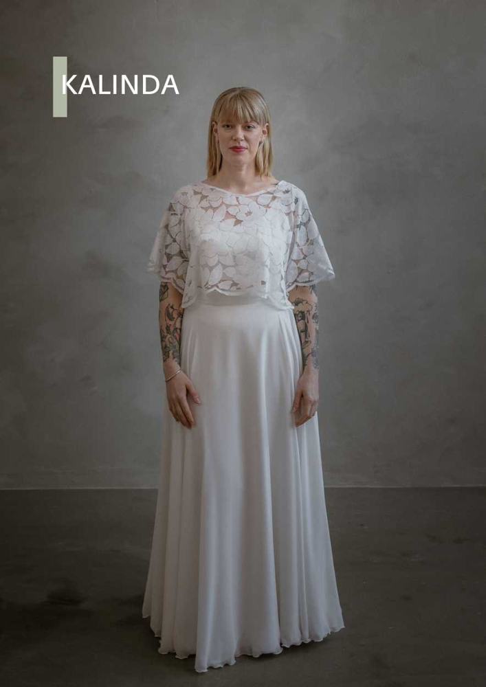 Spitzentop KALINDA mit Rock HELIA - Eco Love Bridal 