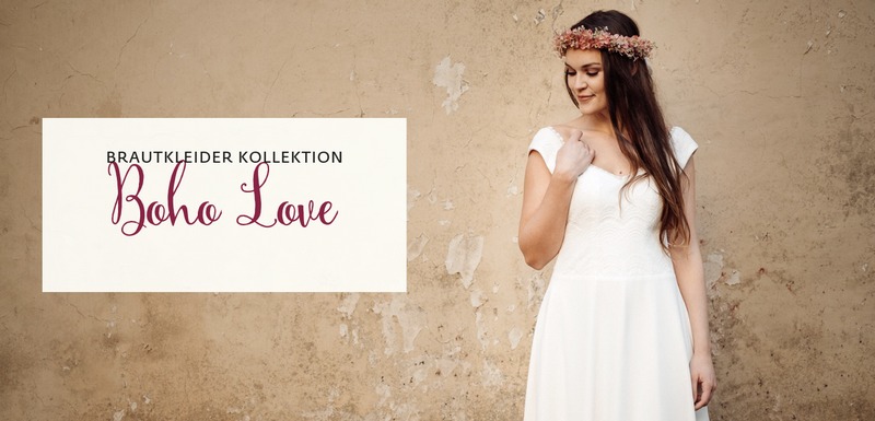 jetzt die neue Brautkollektion BOHO LOVE  entdecken