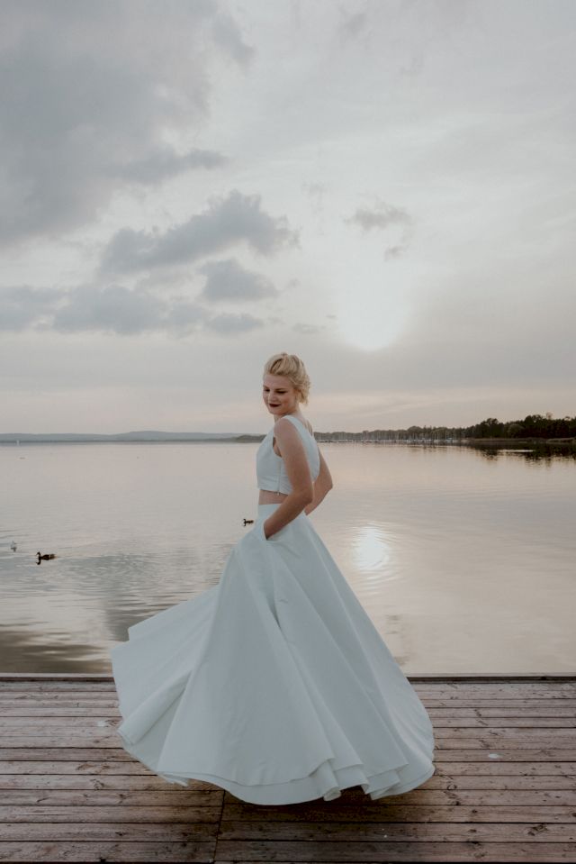 Brautkleid Zweiteiler - OCEAN BRIDE