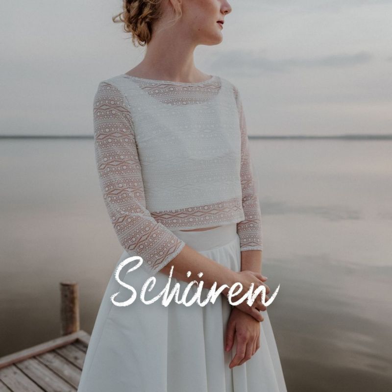 SCHÄREN - Spitzentop aus deutscher Spitze