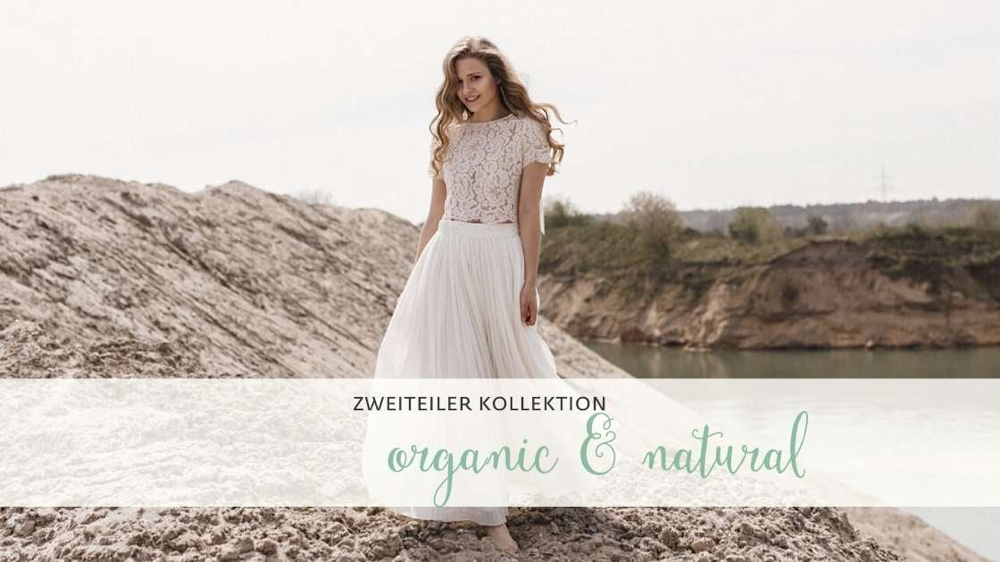 ORGANIC & NATURAL I elementar Brautkleider I natürlich, schlicht und nachhaltig 
