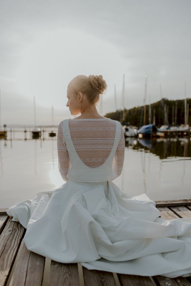 Brautkleid Zweiteiler - OCEAN BRIDE