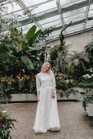 zweiteiliges Brautkleid "Luna"  - Curvy Bride