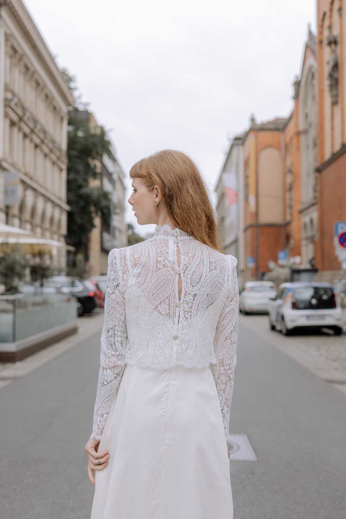 URBAN BRIDE ♥  Spitzentop MINNA