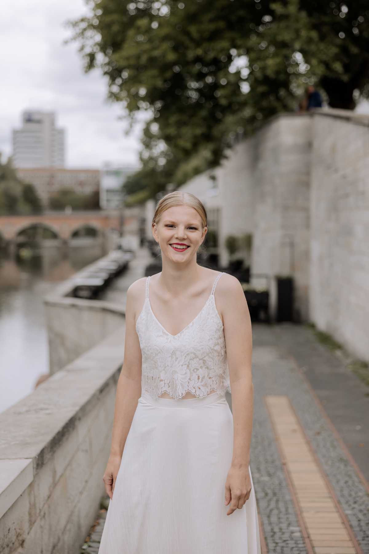 Brautkleid Zweiteiler  ♥  Mix & Match