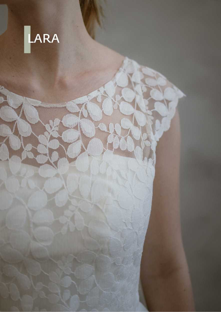 Spitzentop LARA mit ELANOR Corsage - Eco Love Bridal 