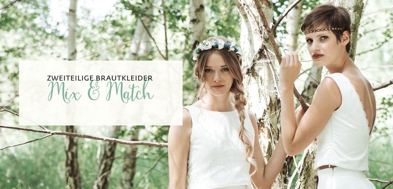 Brautkleid Zweiteiler - MIX & MATCH Kollektion